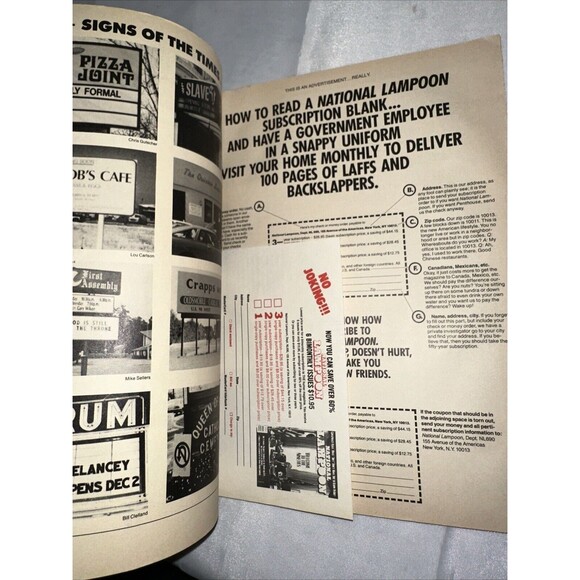 National Lampoon Magazine September 1990 Special Lust Issue - Picture 5 of 5
